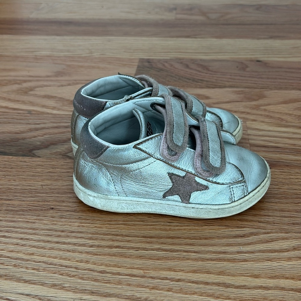 Silver Velcro golden goose’s